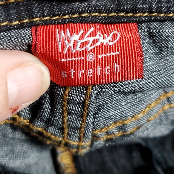 Mossimo Denim Mini Skirt Black - Picture 3 of 7